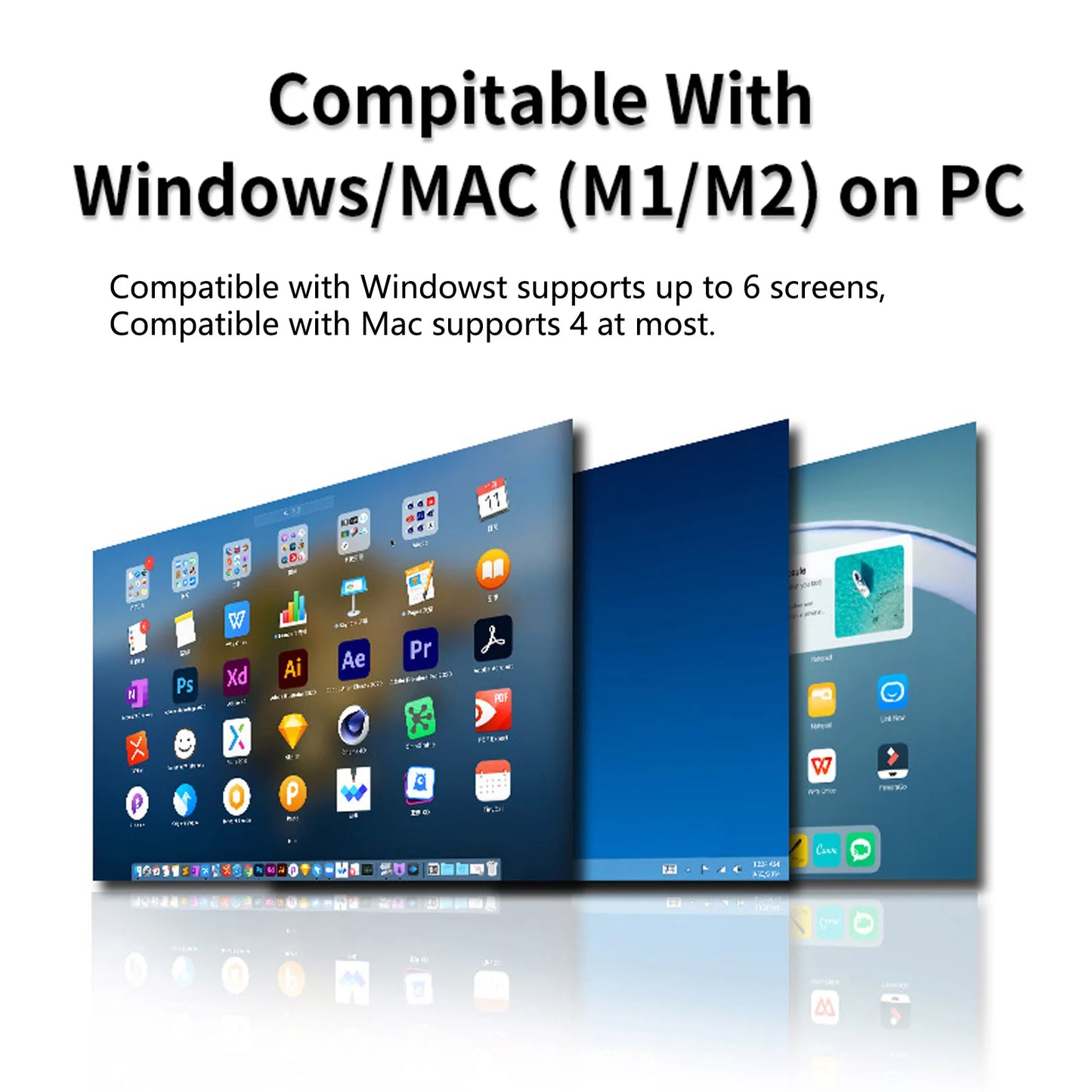 12 Inch Laptop Dual Monitor 1920*1080 HD IPS LCD Dual Monitor Screen Extender