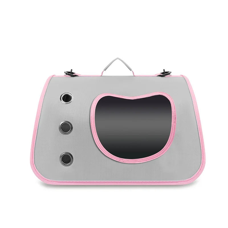 Portable Pet Carrier Bag for Small Dogs Cats Outdoor Foldable Cat Bag Breathable