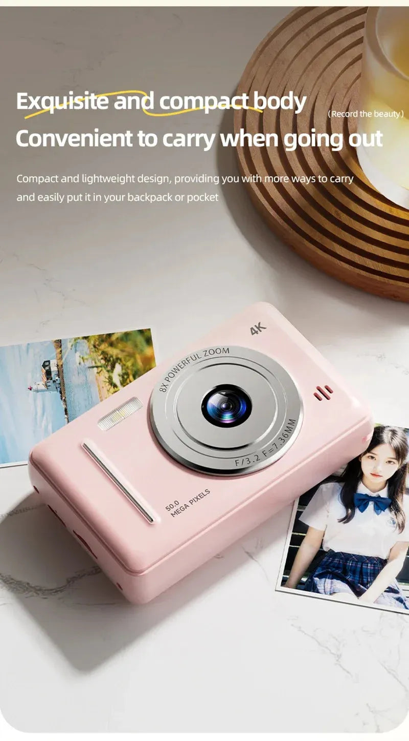 Xiaomi Mijia 4K Digital Camera Dual Camera Flash 50 Million Hd Pixel Pixel Retro - Loja Manuel Coelho
