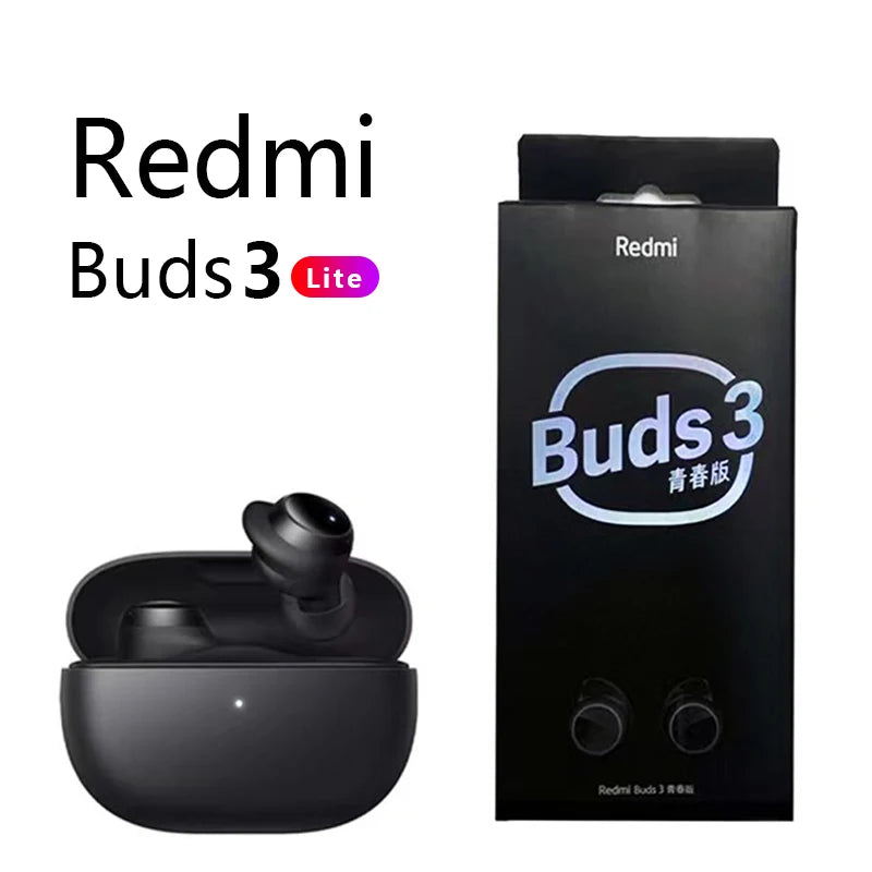 Original Xiaomi Redmi Buds 3 Lite TWS Bluetooth 5.2 Earphone IP54 18h