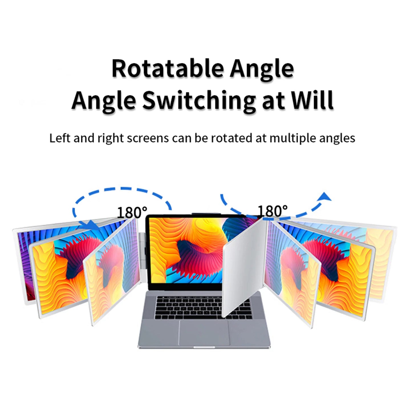 12 Inch Laptop Dual Monitor 1920*1080 HD IPS LCD Dual Monitor Screen Extender