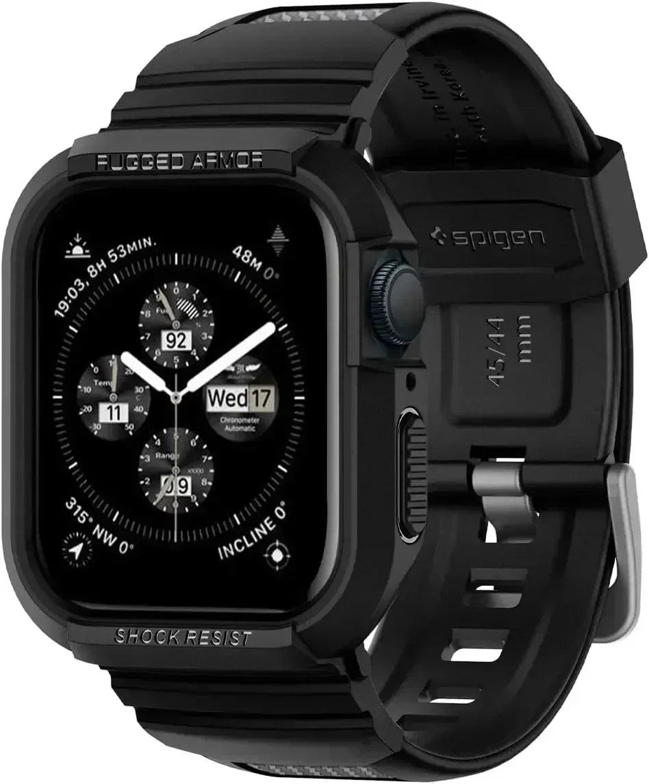 Rugged Armor Pro Designed for Apple Watch Ultra 2 Rubber Case with Band
