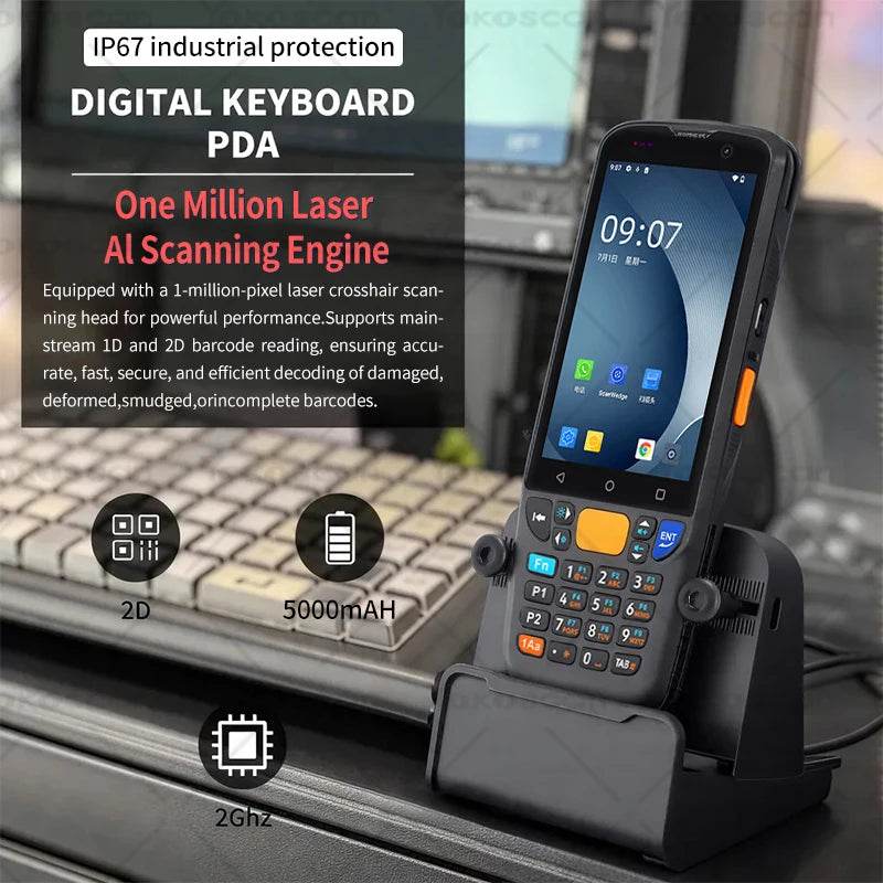 8Core Megapixel Scanner IP67 Handheld Terminal - Loja Manuel Coelho