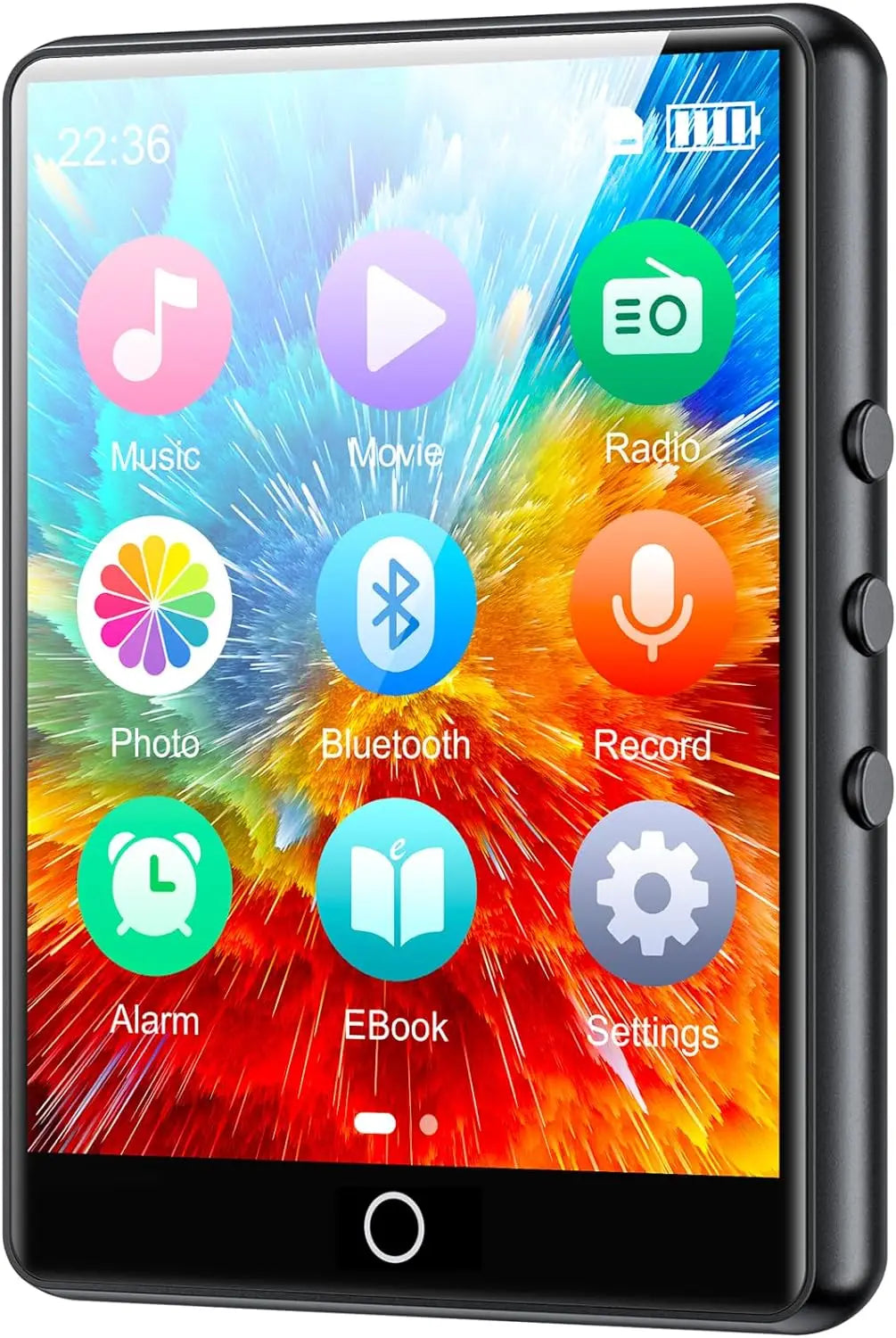 32GB 2.8 Inch Touch Screen Bluetooth 5.0 MP3 Player, HiFi Music Player with Speaker