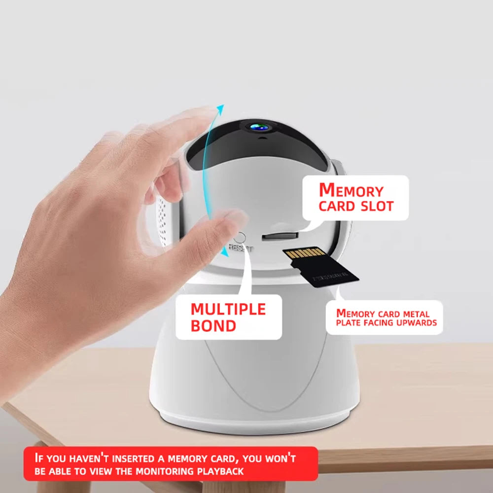 FHD Wireless WIFI Camera PTZ IP CCTV Security Protector Surveillance Camera - Loja Manuel Coelho