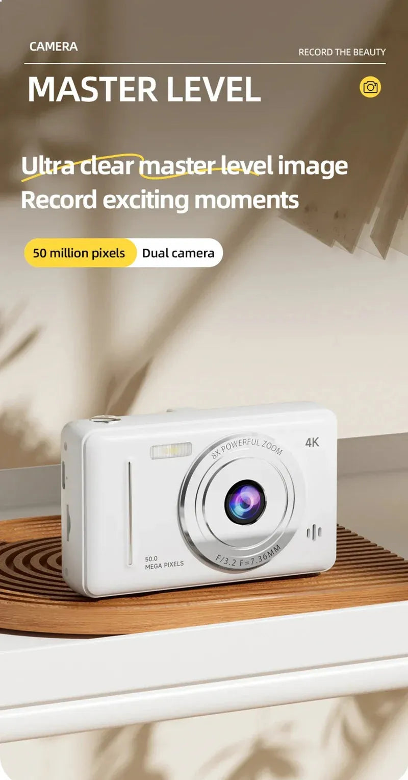 Xiaomi Mijia 4K Digital Camera Dual Camera Flash 50 Million Hd Pixel Pixel Retro - Loja Manuel Coelho