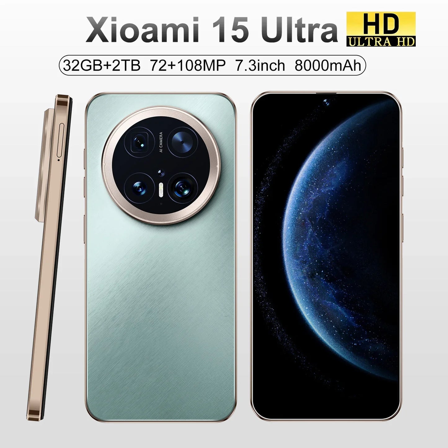 2025 NEW Xioami 15 Ultra HOT Original Smartphone 6.8 inch New Full Screen 4G 5G