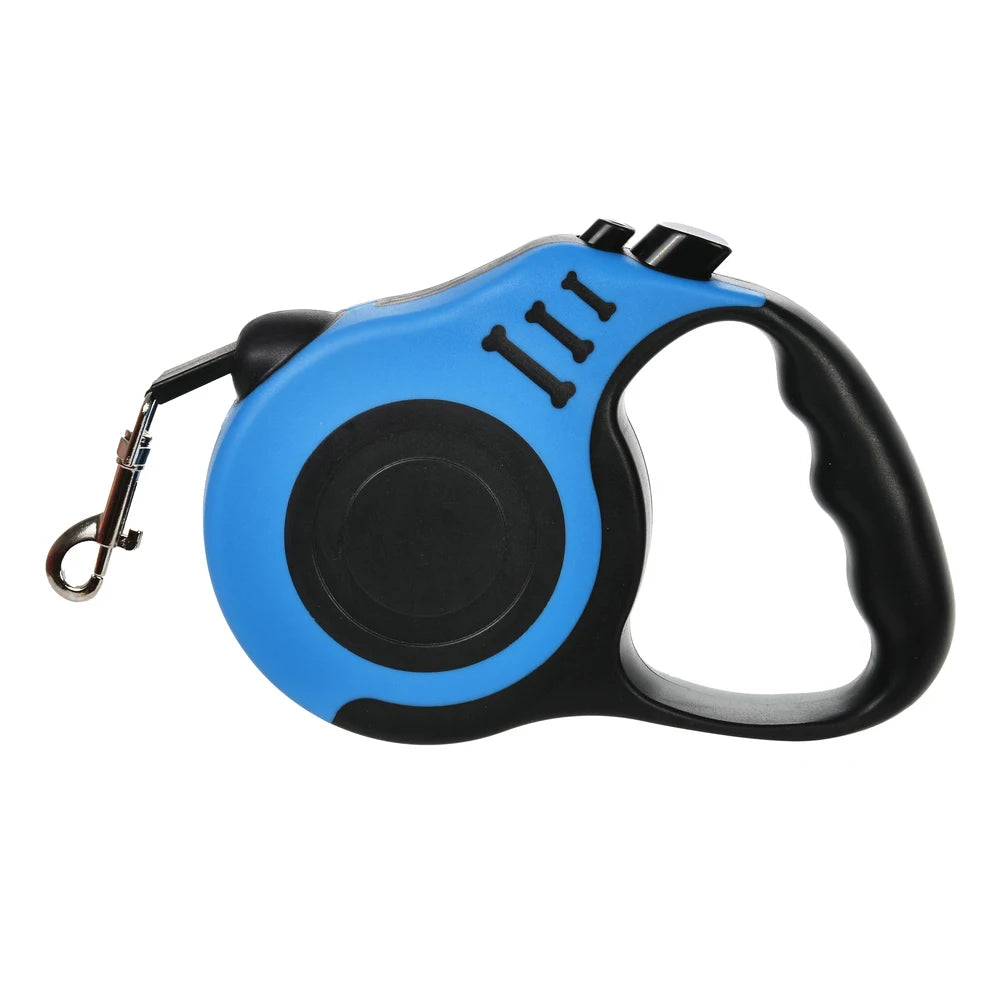 3m 5m Dog Leash Lead For Small Medium Dogs Cats Automatic Retractable Strong Nylon