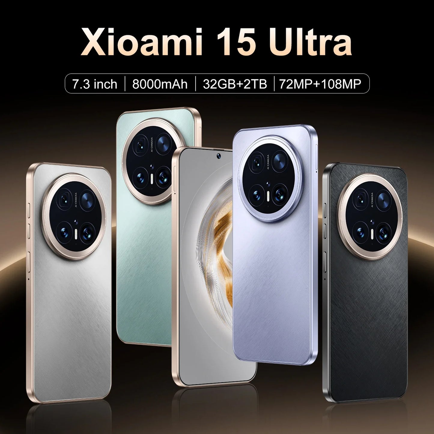 2025 NEW Xioami 15 Ultra HOT Original Smartphone 6.8 inch New Full Screen 4G 5G