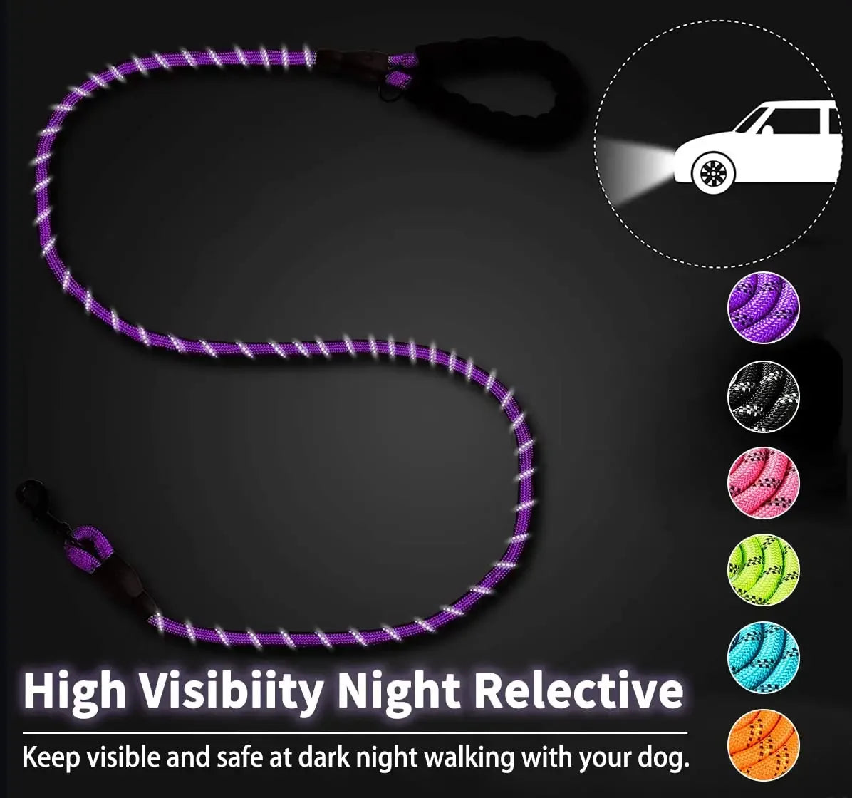 Strong Dog Leash Pet Leashes Reflective Leash For Big Small Medium Dog Leash