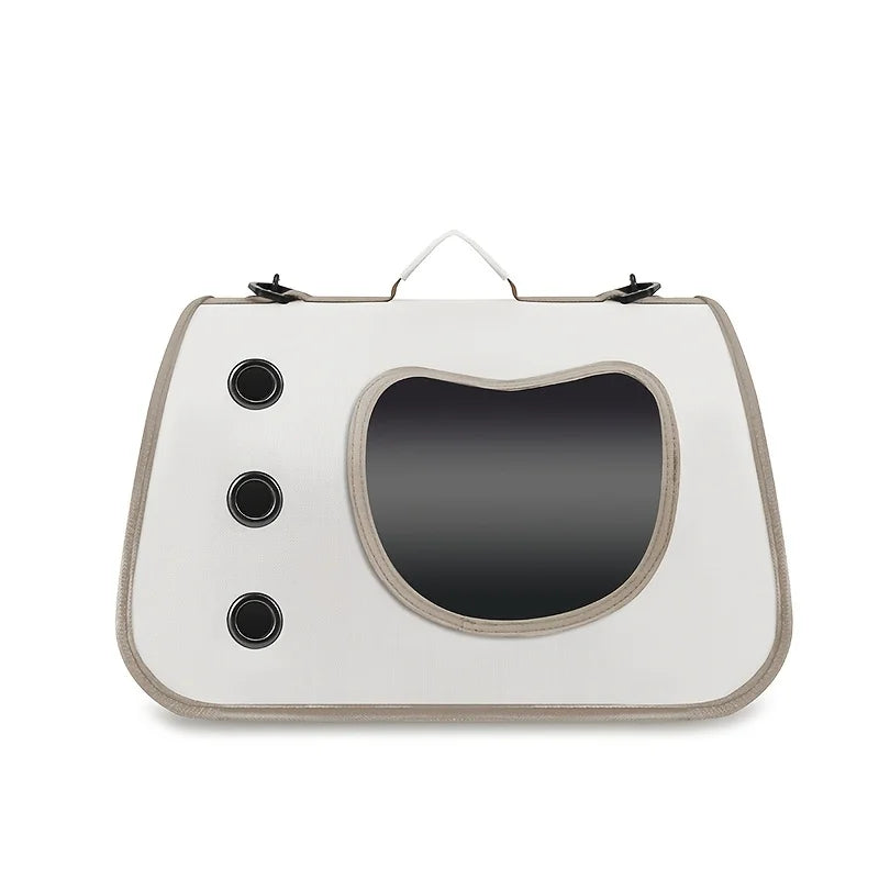 Portable Pet Carrier Bag for Small Dogs Cats Outdoor Foldable Cat Bag Breathable
