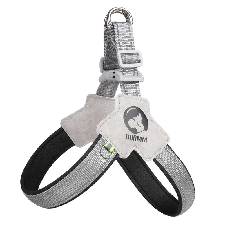 Dog Harness Adjustable Pet Harness Vest For Small Large Dogs Cats Reflective Mesh