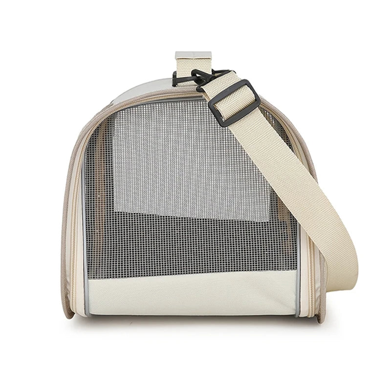 Portable Pet Carrier Bag for Small Dogs Cats Outdoor Foldable Cat Bag Breathable