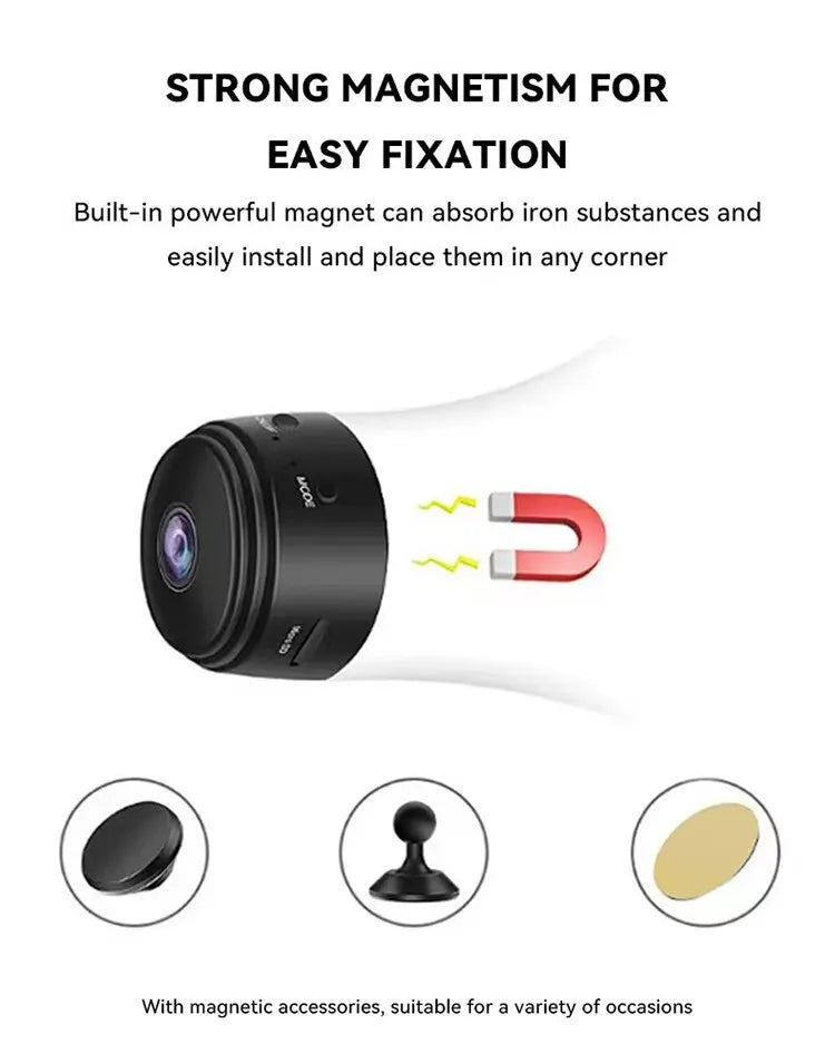 A9 Mini Camera WiFi Wireless Security Protection Remote Monitor Camcorders - Loja Manuel Coelho