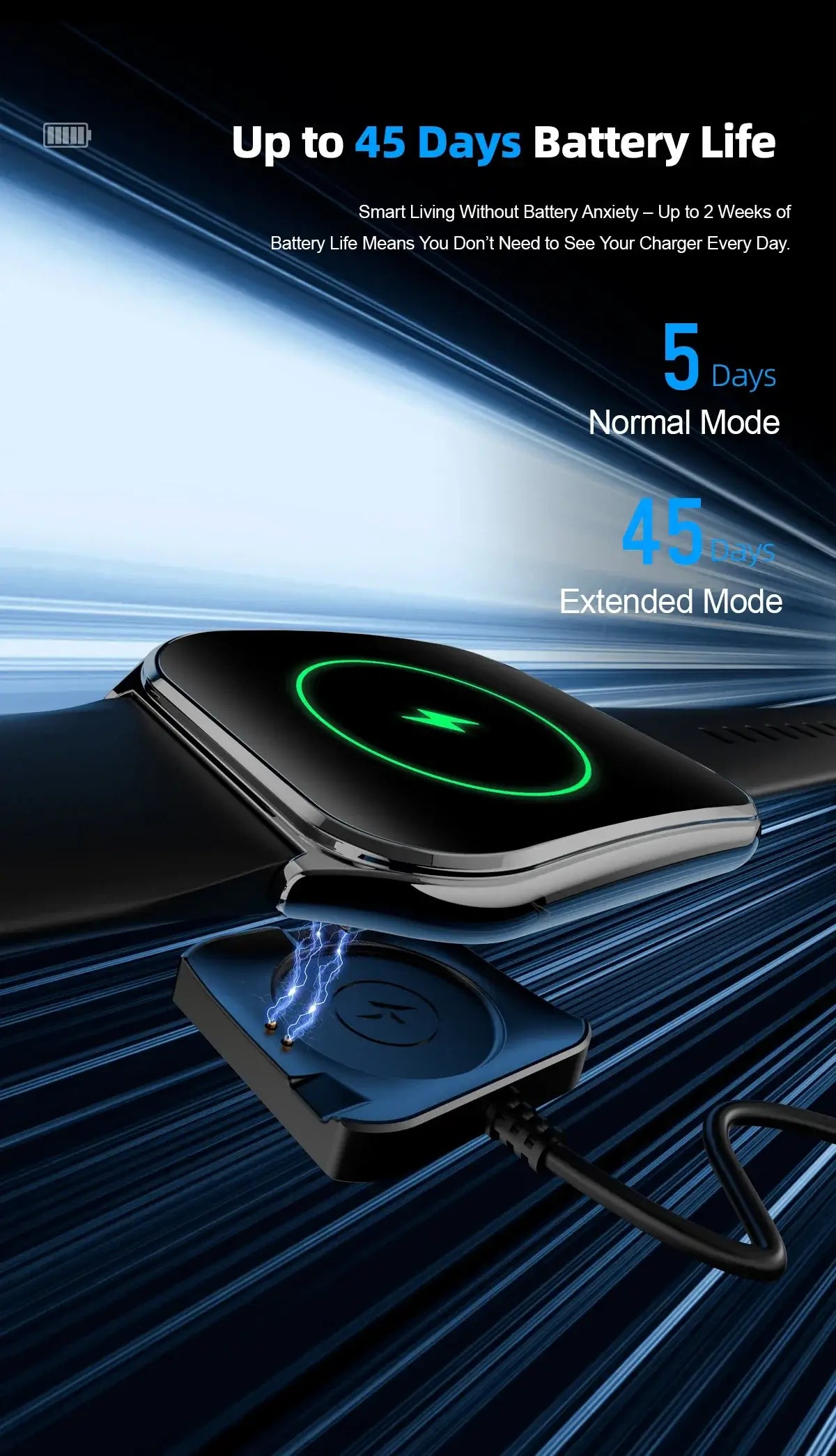 New Ultra Thin Smart Watch men 1.96" AMOLED 360*360 HD Pixel Display