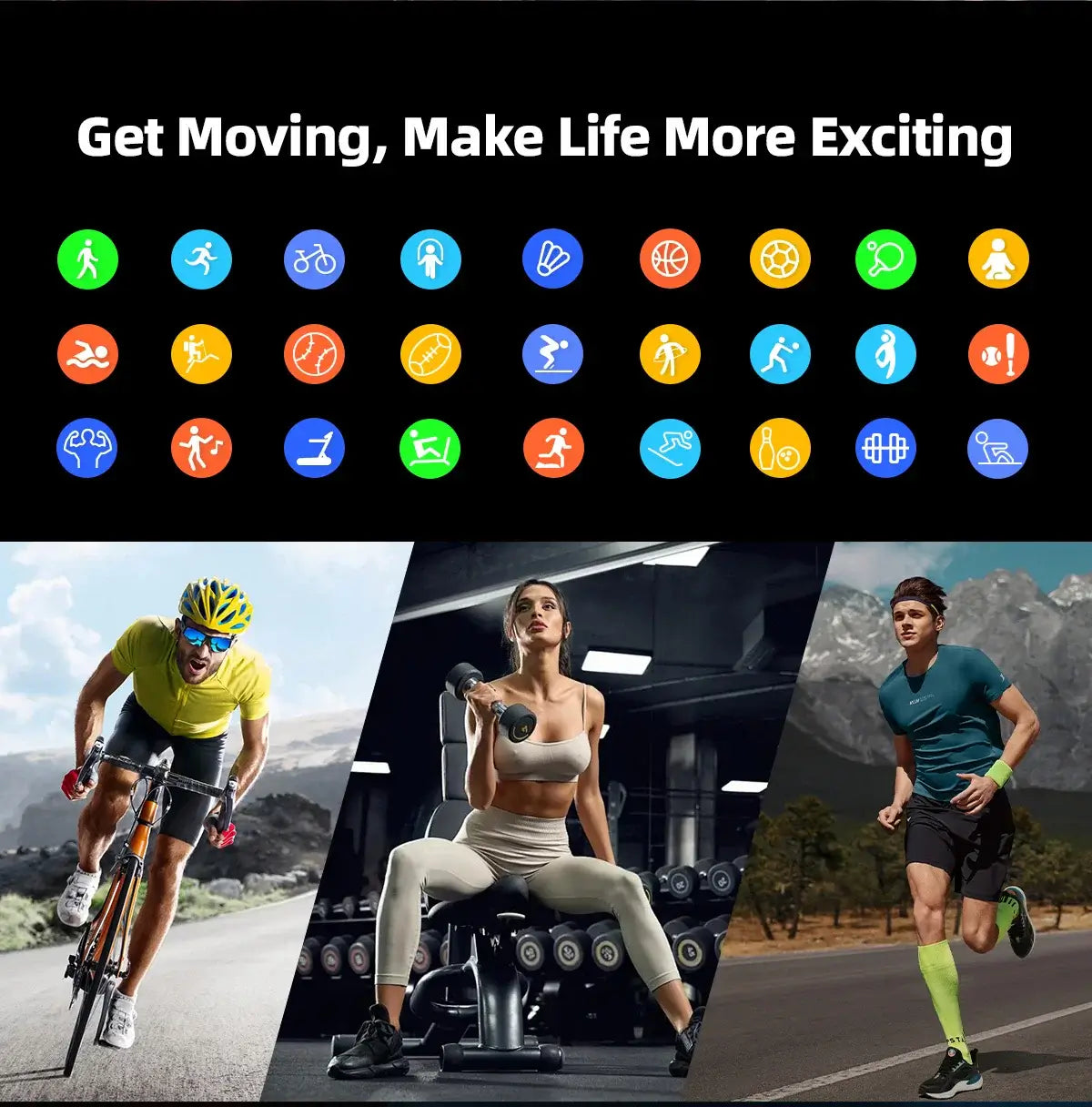 New Ultra Thin Smart Watch men 1.96" AMOLED 360*360 HD Pixel Display