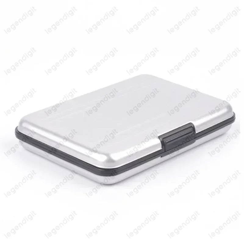 Aluminum Memory Card Case Portable 16 Slots Storage - Loja Manuel Coelho
