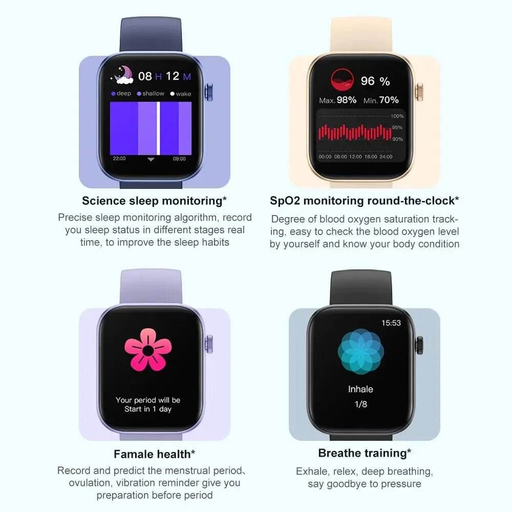 Smartwatch for Men Voice Calling Health Monitoring COLMI P71 - Loja Manuel Coelho