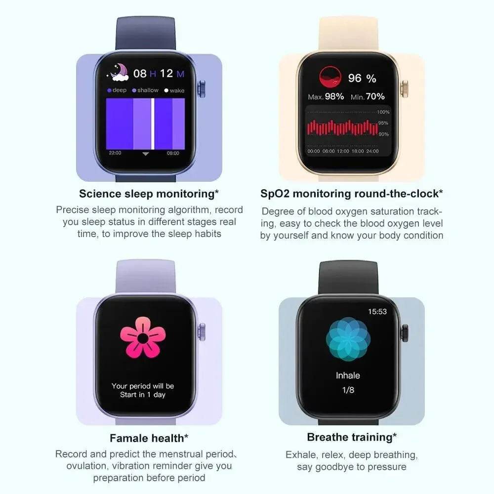 Smartwatch for Men Voice Calling Health Monitoring COLMI P71 - Loja Manuel Coelho