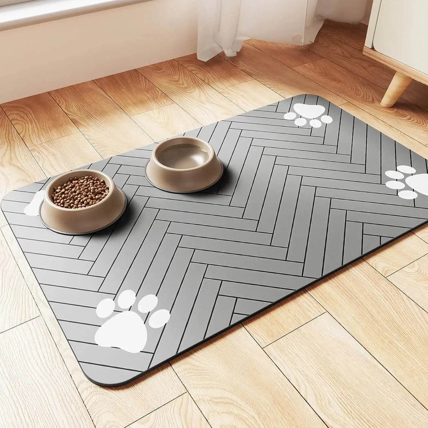 Dog Cat Food Mat - Durable Feeding Mats - Loja Manuel Coelho