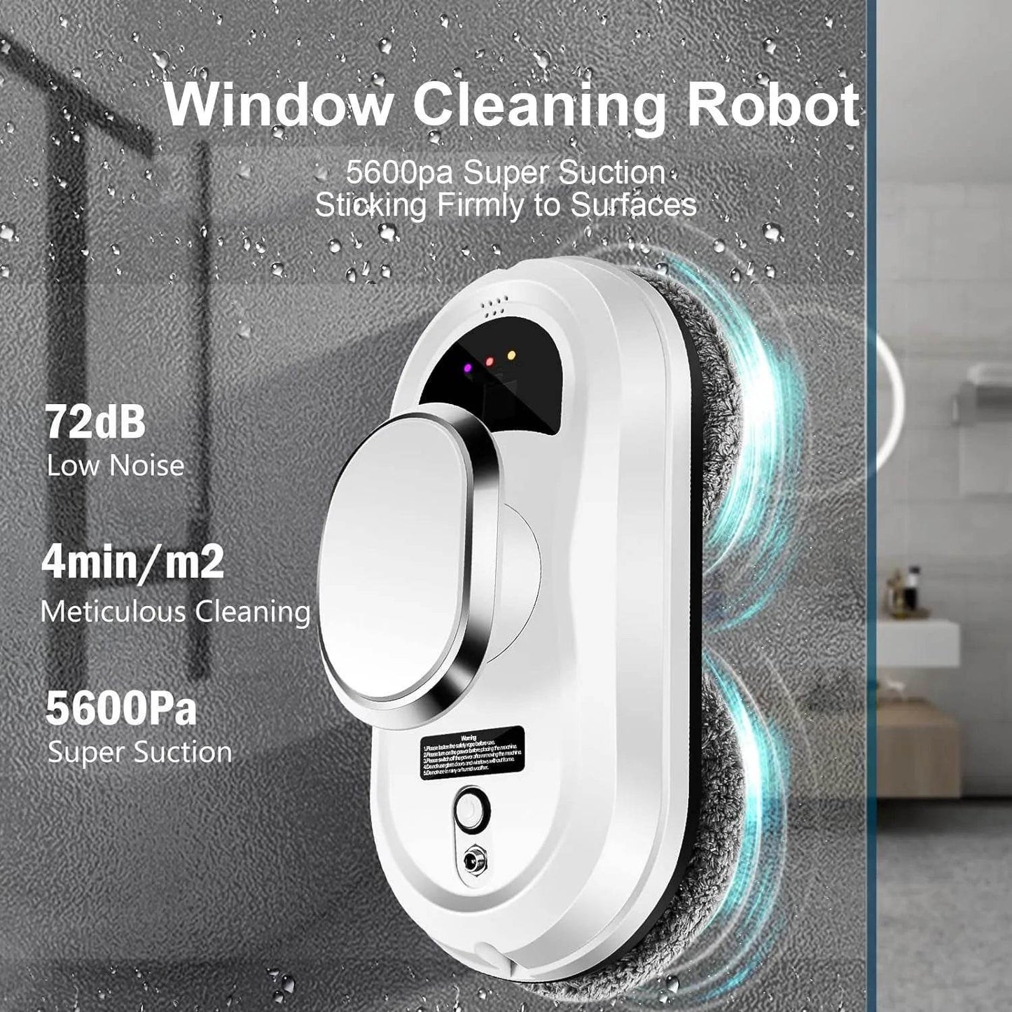 Intelligent Window Cleaning Robot Vacuum Cleaner - Loja Manuel Coelho