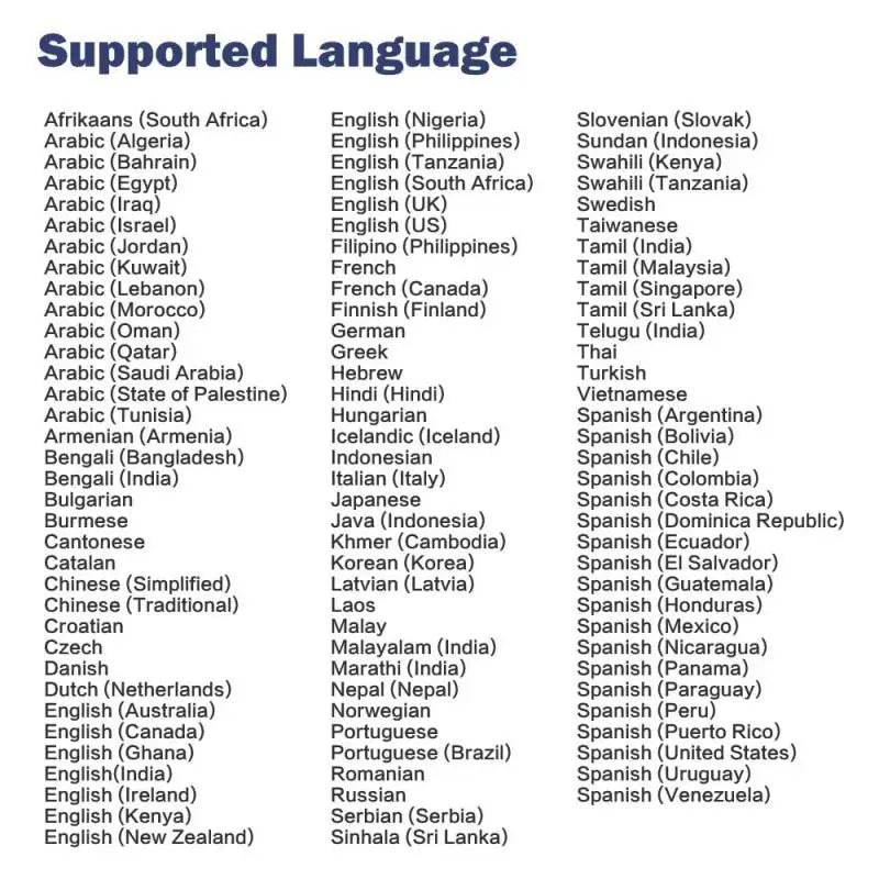 M9 Language Translator Device - 107 Languages Supported - Loja Manuel Coelho