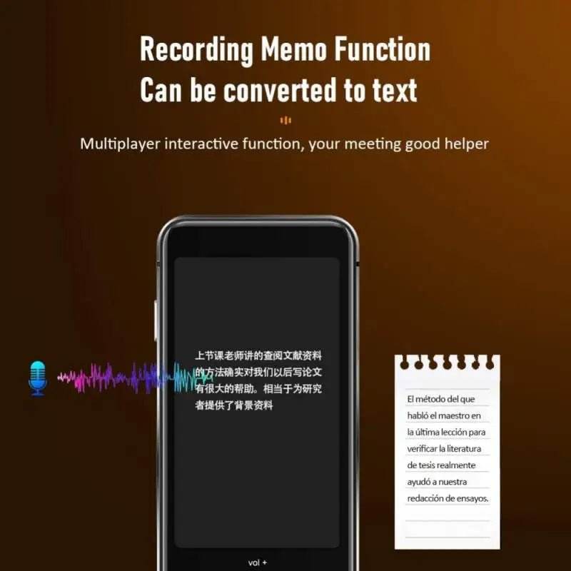 M9 Language Translator Device - 107 Languages Supported - Loja Manuel Coelho