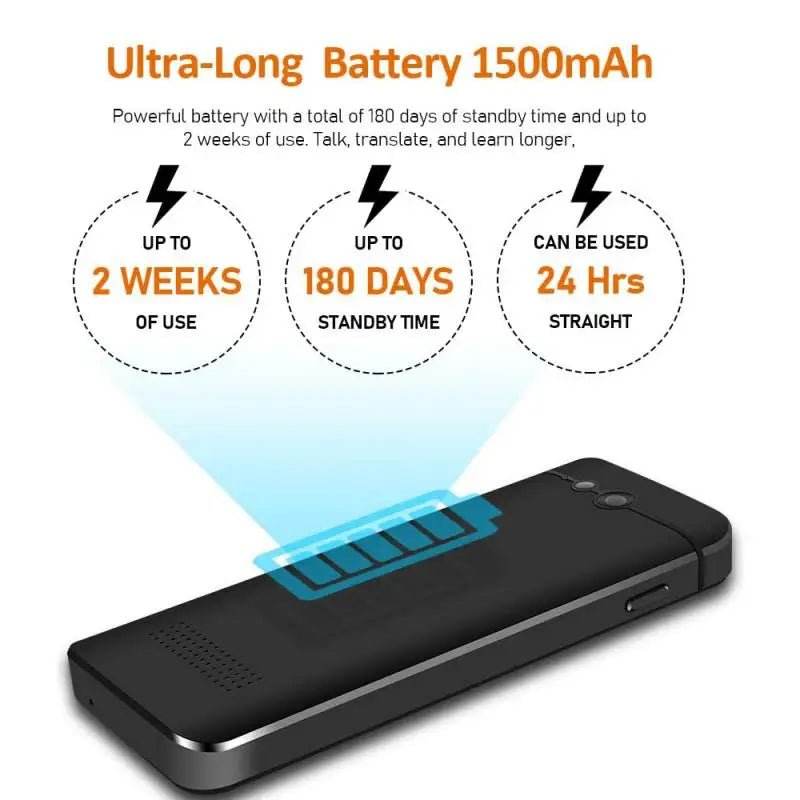 M9 Language Translator Device - 107 Languages Supported - Loja Manuel Coelho