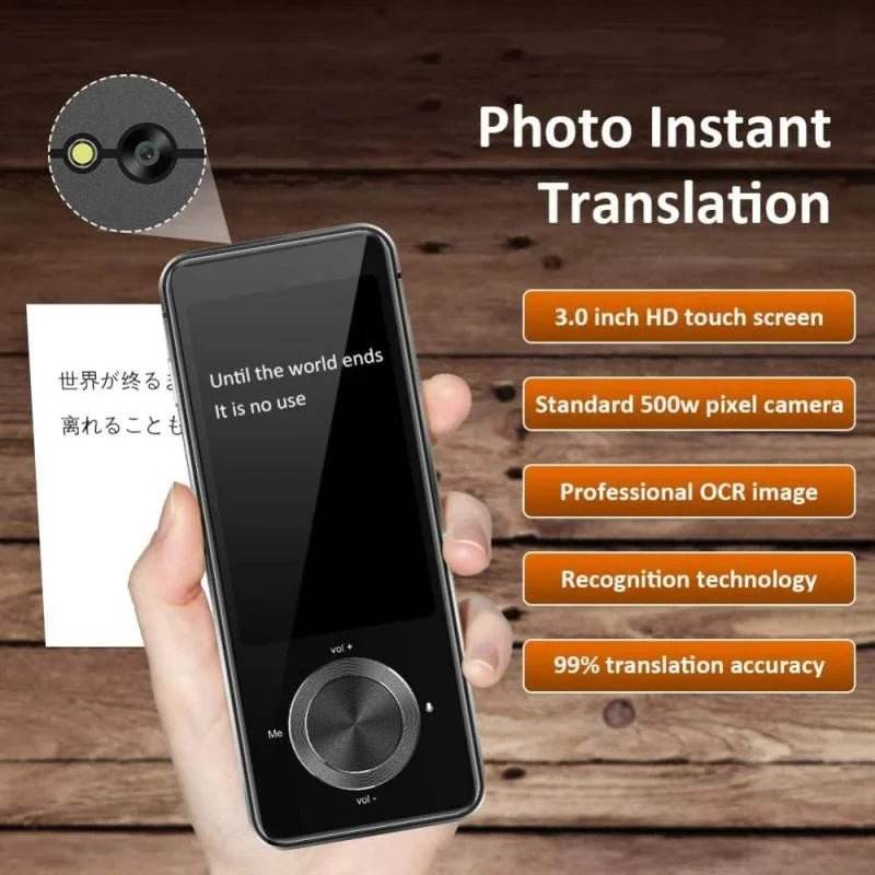 M9 Language Translator Device - 107 Languages Supported - Loja Manuel Coelho