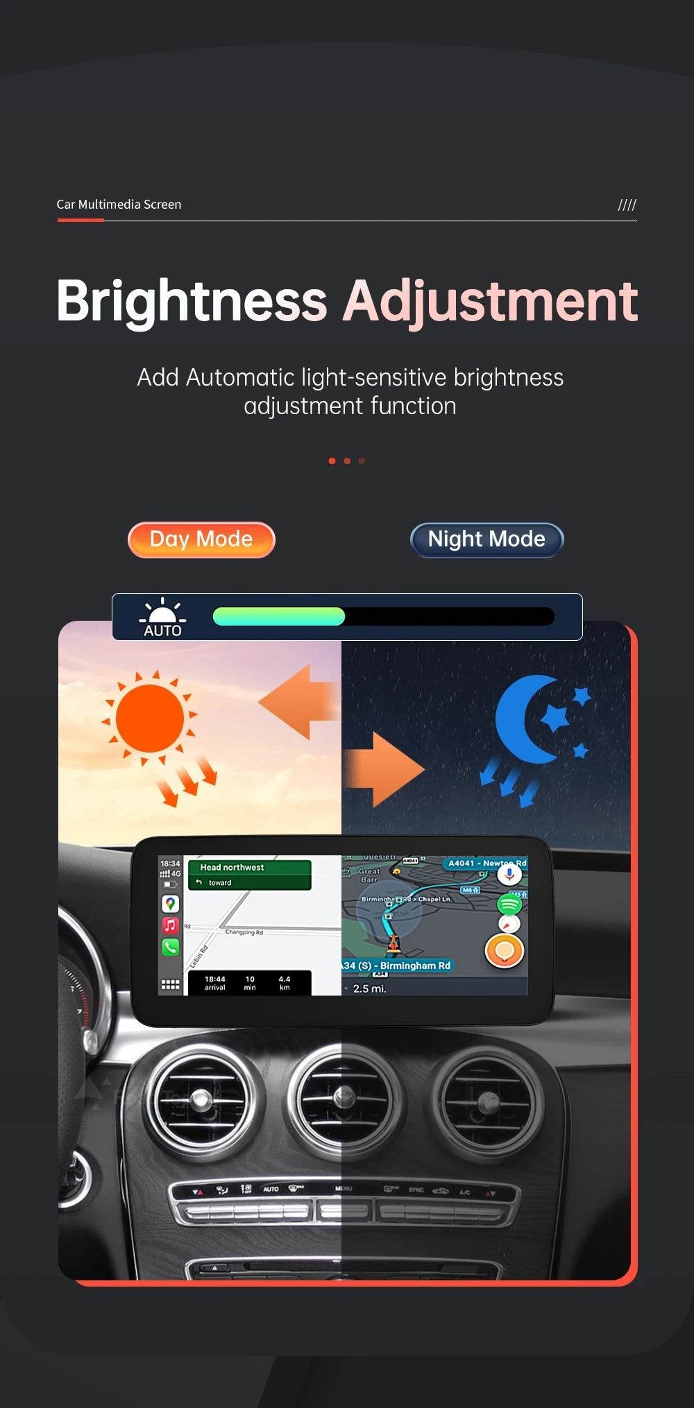 Wireless CarPlay & Android Auto for Mercedes-Benz W205 W176 - Loja Manuel Coelho