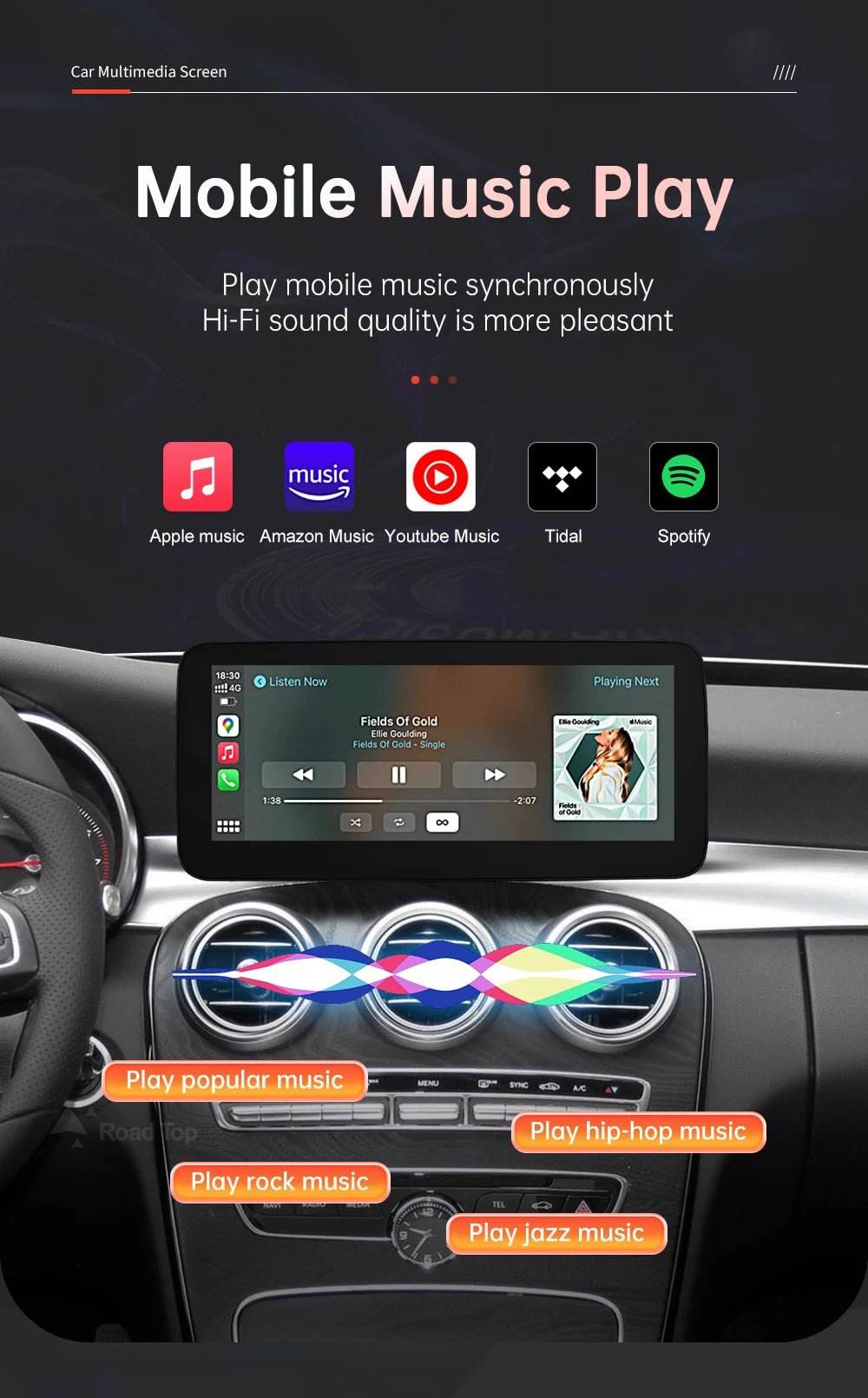 Wireless CarPlay & Android Auto for Mercedes-Benz W205 W176 - Loja Manuel Coelho