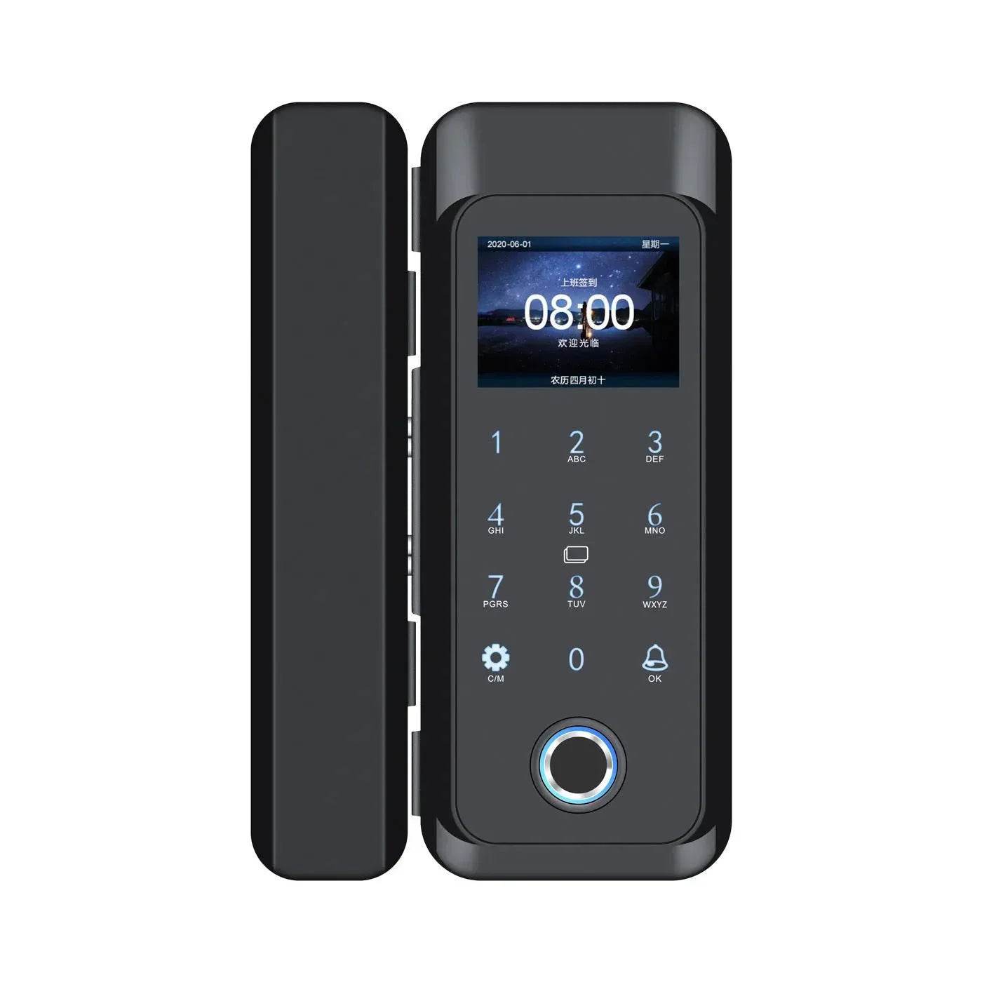 Loja Manuel Coelho Biometric Password Lock for Glass Doors - Loja Manuel Coelho