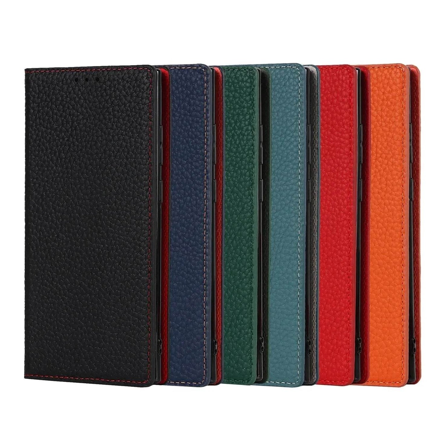 Loja Manuel Coelho Litchi Texture Phone Case for S24 Ultra - Loja Manuel Coelho