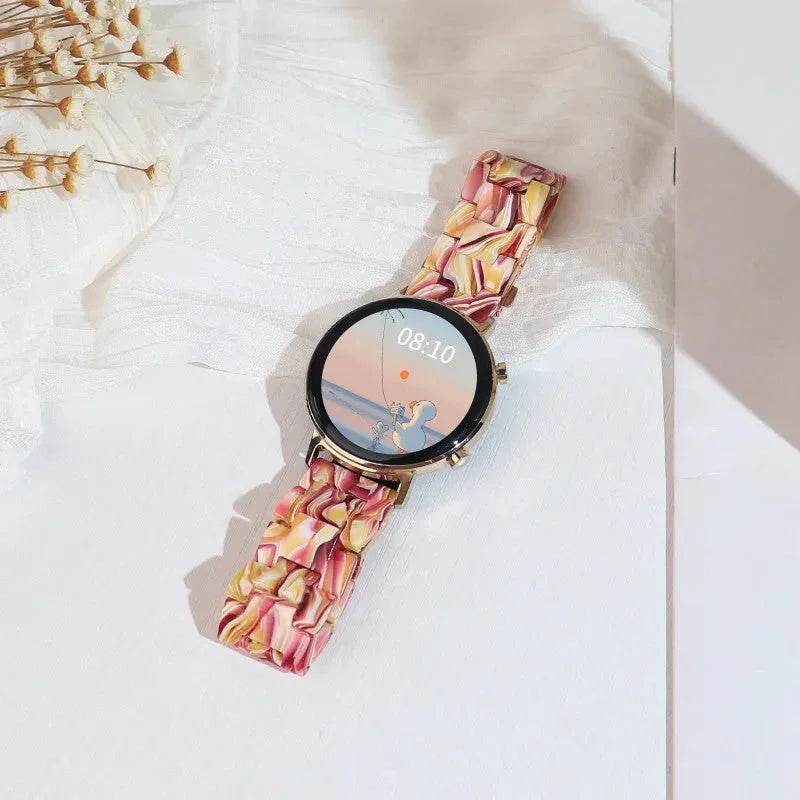 Resin Smartwatch Strap Smart Watch - Loja Manuel Coelho