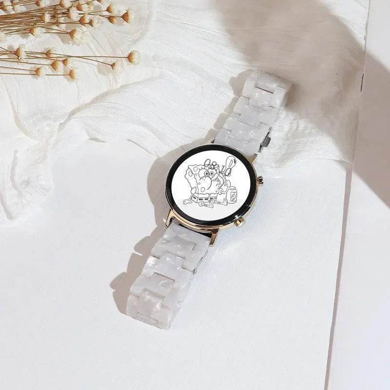 Resin Smartwatch Strap Smart Watch - Loja Manuel Coelho