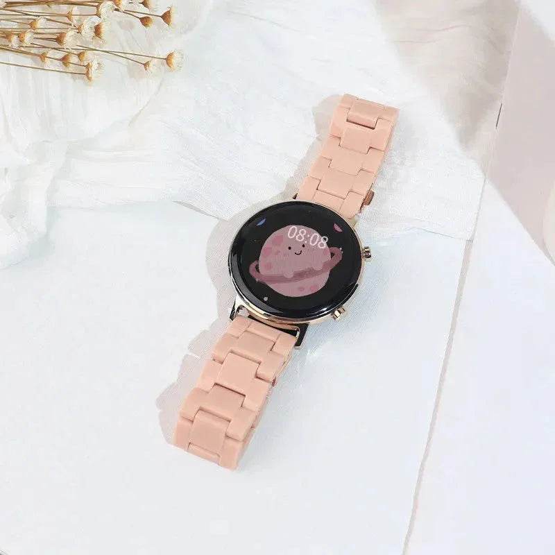 Resin Smartwatch Strap Smart Watch - Loja Manuel Coelho