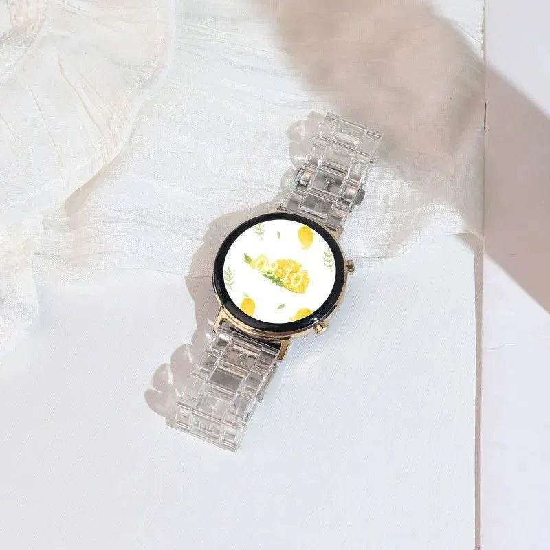 Resin Smartwatch Strap Smart Watch - Loja Manuel Coelho