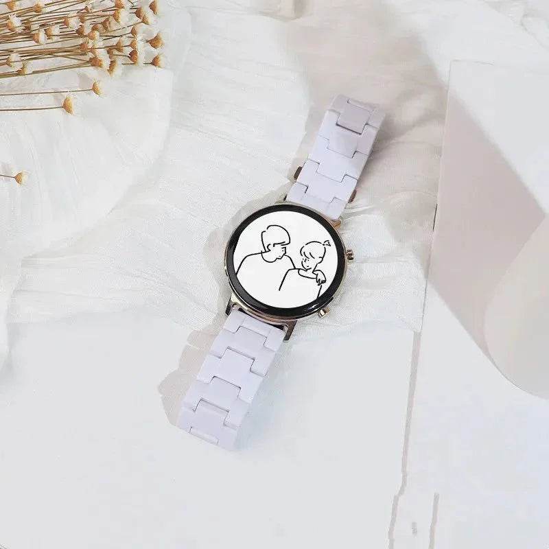 Resin Smartwatch Strap Smart Watch - Loja Manuel Coelho