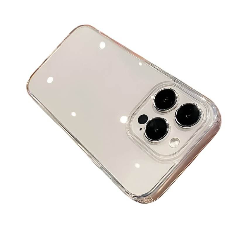 Luxury Transparent Soft Phone Cases iPhone16 15 14 13 12 11 - Loja Manuel Coelho