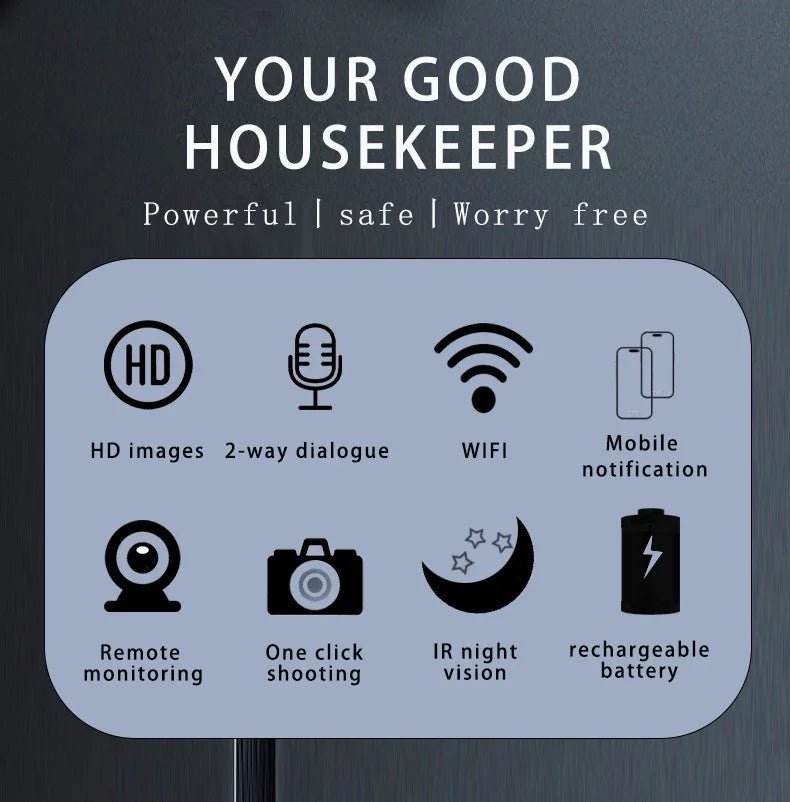 M17 Smart Video Doorbell | HD Night Vision | Tuya Smart - Loja Manuel Coelho