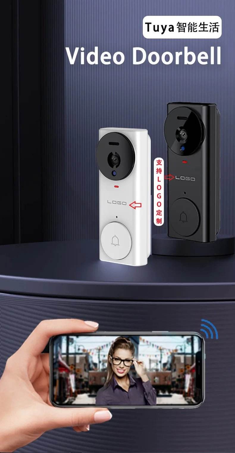 M17 Smart Video Doorbell | HD Night Vision | Tuya Smart - Loja Manuel Coelho