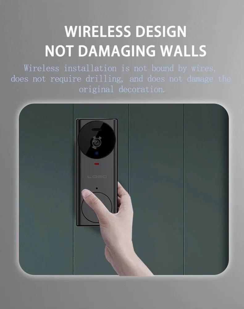 M17 Smart Video Doorbell | HD Night Vision | Tuya Smart - Loja Manuel Coelho