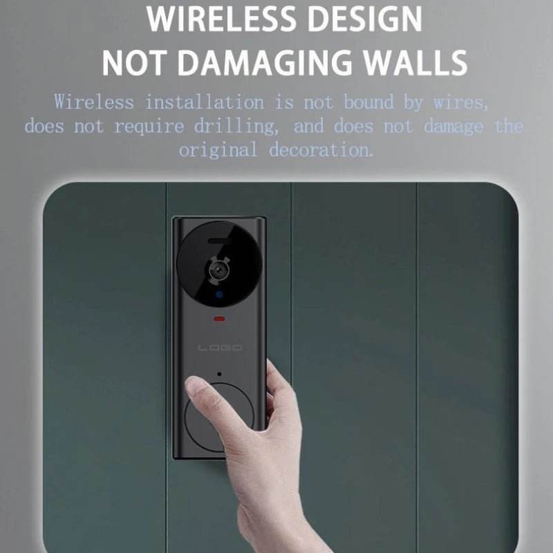 M17 Smart Video Doorbell | HD Night Vision | Tuya Smart - Loja Manuel Coelho