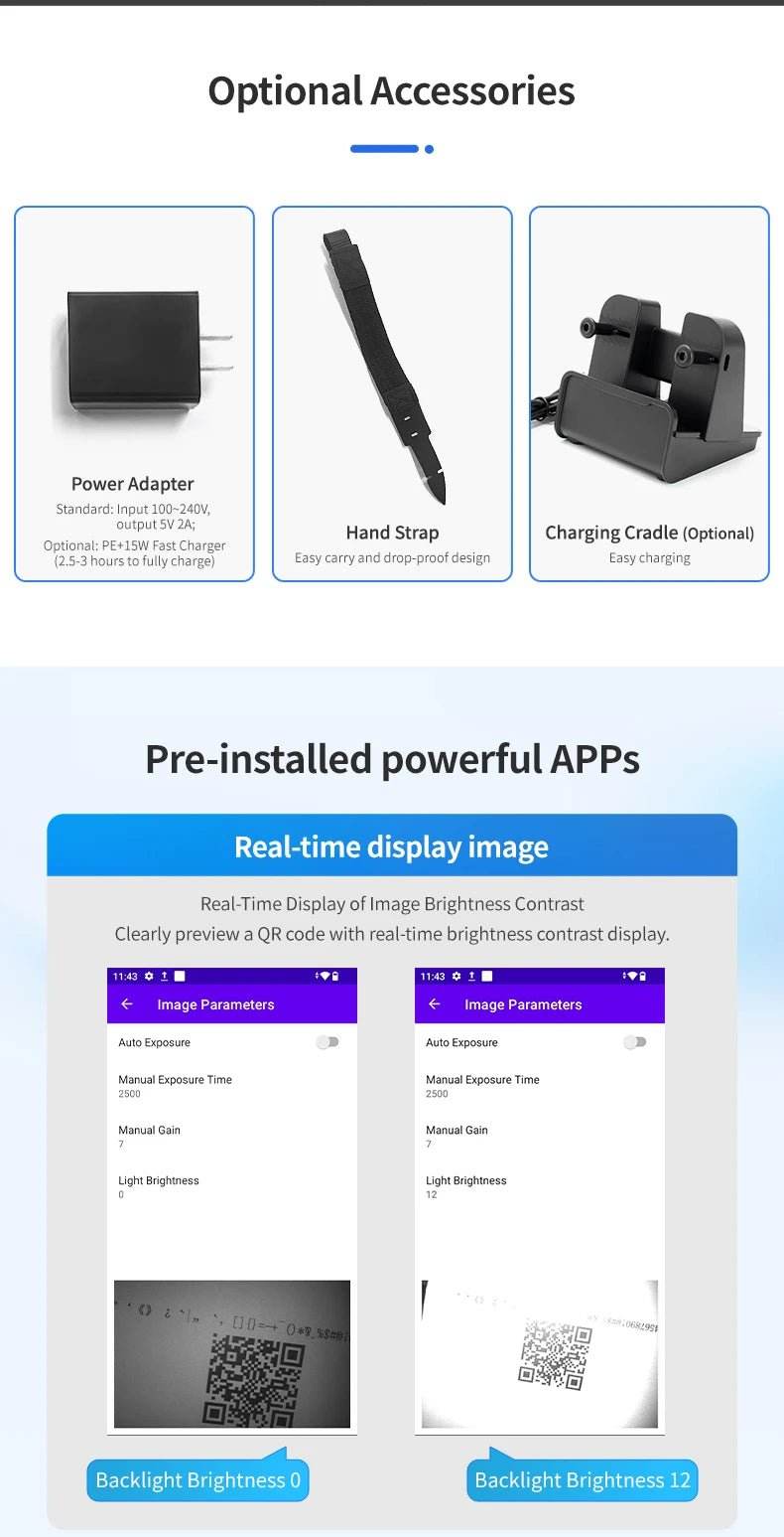8Core Megapixel Scanner IP67 Handheld Terminal - Loja Manuel Coelho