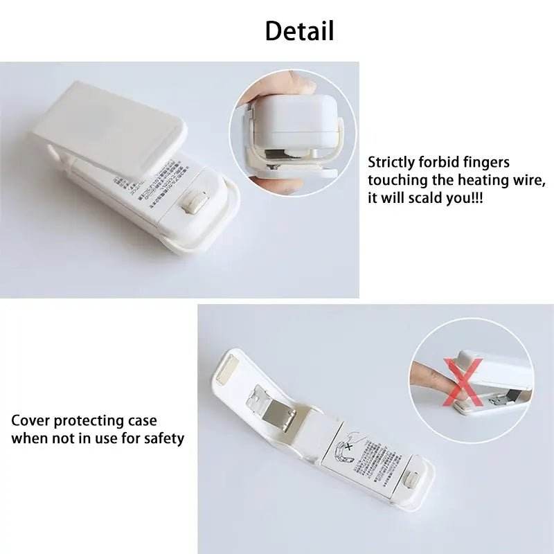 Mini Heat Bag Sealing Machine Package Sealer - Loja Manuel Coelho