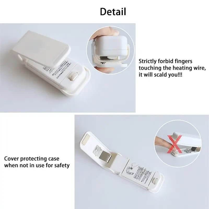 Mini Heat Bag Sealing Machine Package Sealer - Loja Manuel Coelho