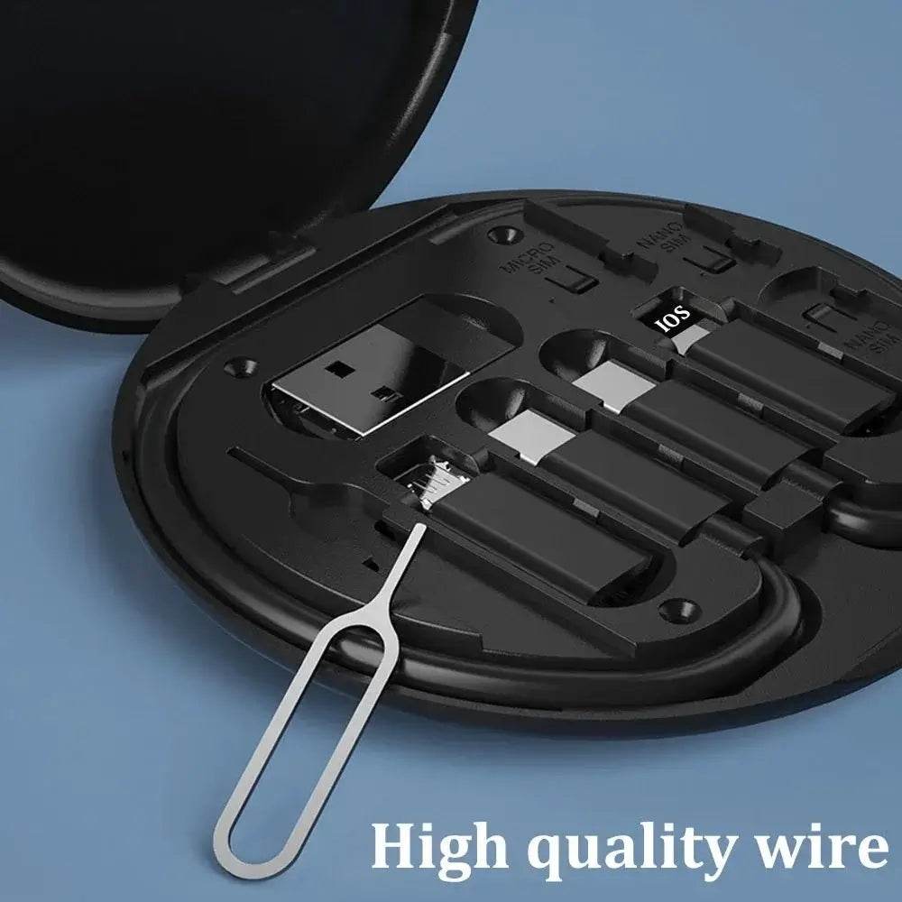 60W Multi USB Type C Charging Adapter Cable Kit - Loja Manuel Coelho