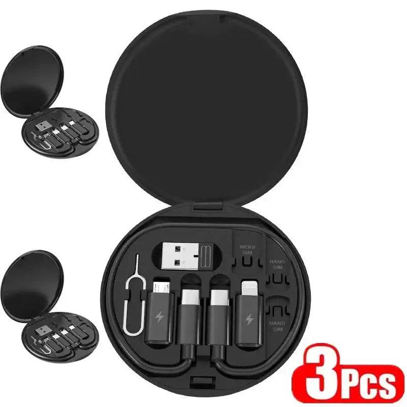 60W Multi USB Type C Charging Adapter Cable Kit - Loja Manuel Coelho