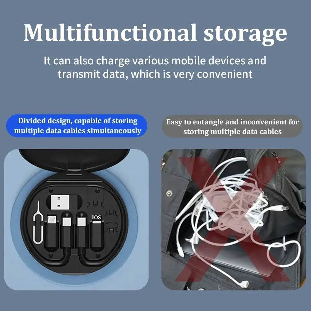60W Multi USB Type C Charging Adapter Cable Kit - Loja Manuel Coelho