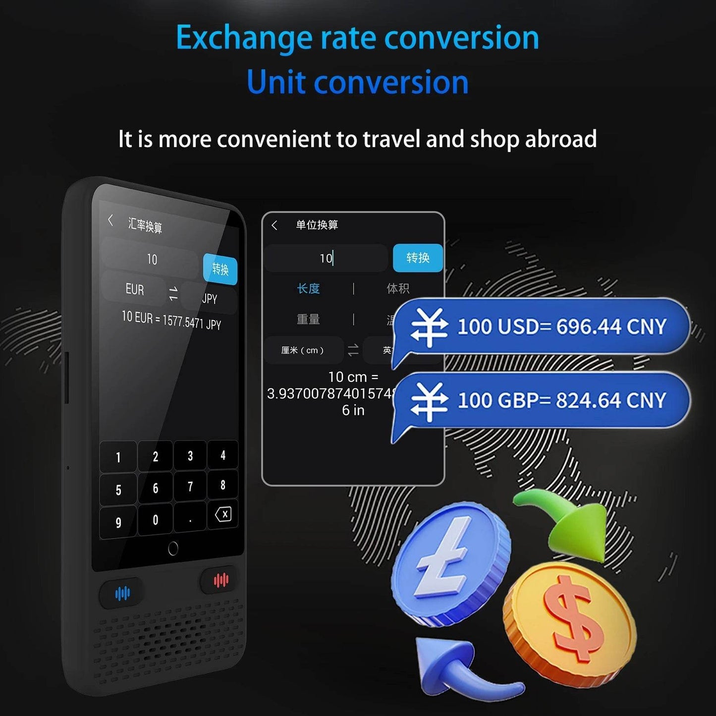 Portable Language Translator Device S85 - 138 Languages - Loja Manuel Coelho